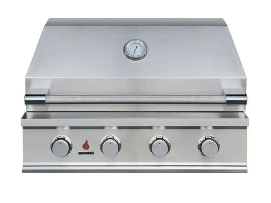 TrueFlame E Series 3 Burner Built-In Gas Grill w/ insulated jacket