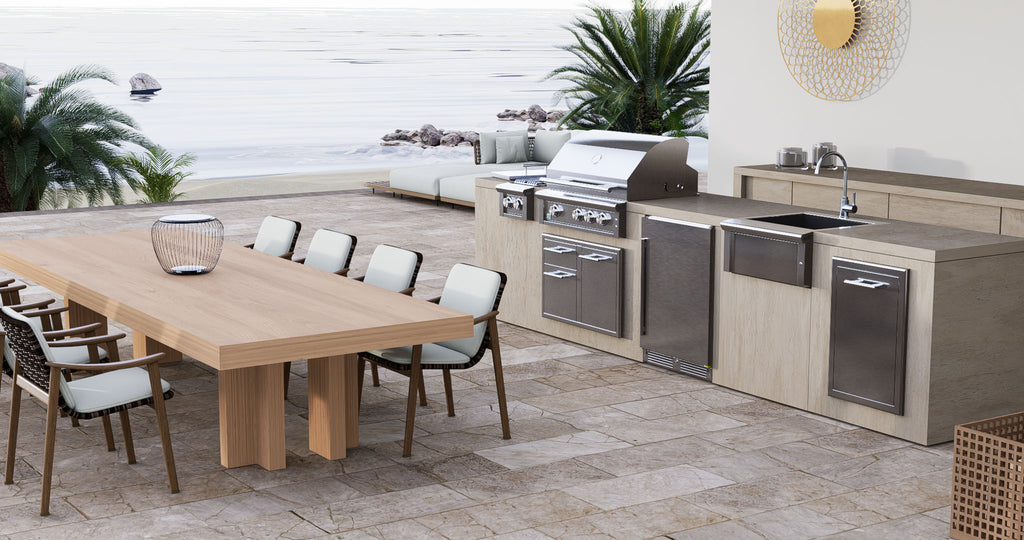 XO 20" PRO-GRADE LUXURY TRASH + RECYCLING ROLL OUT UNIT