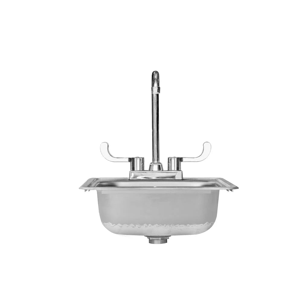 True Flame 15" x 15" Drop-in Sink