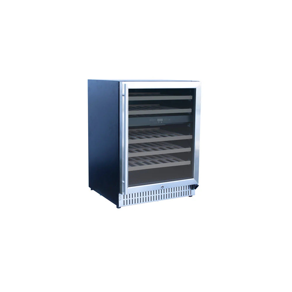 True Flame 24" Outdoor Rated Dual Zone Wine Cooler