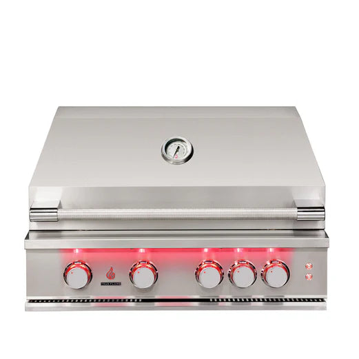 TrueFlame 32" 4 Burner Gas Grill - LP/NG