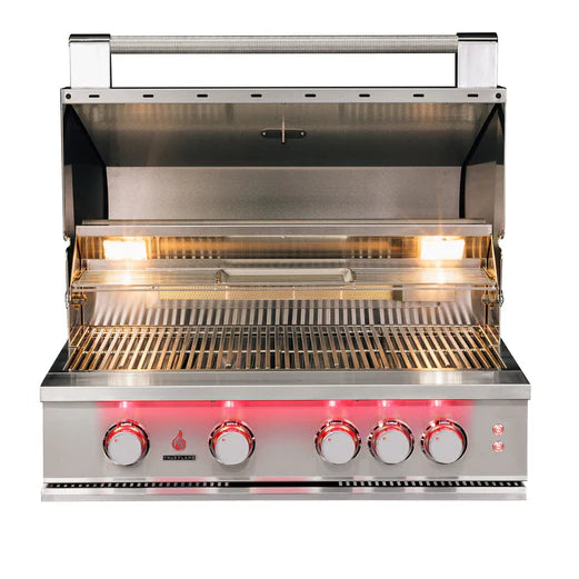 TrueFlame 32" 4 Burner Gas Grill - LP/NG
