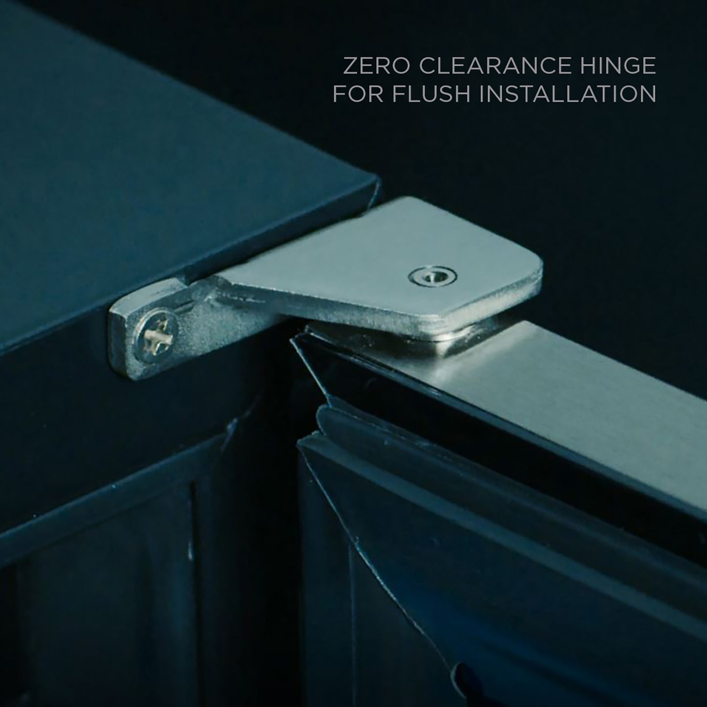 XO LUXURY 24" UNDERCOUNTER DUAL ZONE WINE COOLER R/L