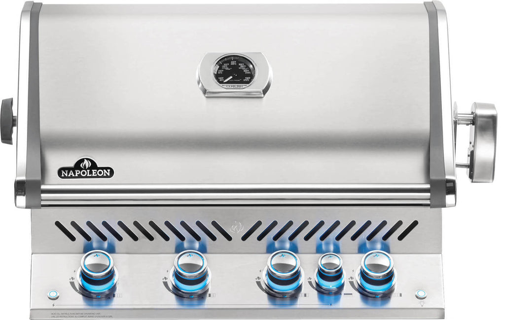 Napoleon Built-in Prestige PRO™ 500 Grill Head with Infrared Rear Burner, Stainless Steel NG/LP
